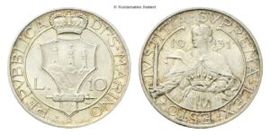 10 Lire 1931.