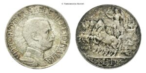 Lira 1912 Roma, Quadriga veloce.