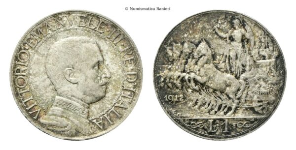 Lira 1912 Roma, Quadriga veloce.