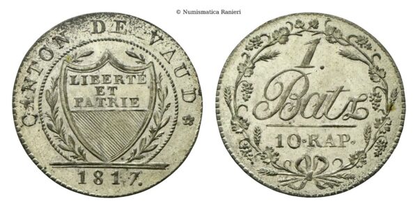 SVIZZERA - Batzen 1877.