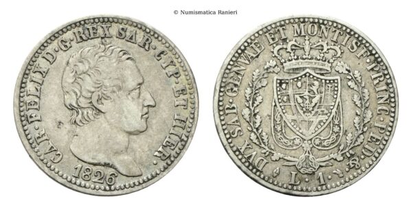 Lira 1826 Torino (L).
