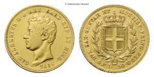 50 Lire 1836 Torino.