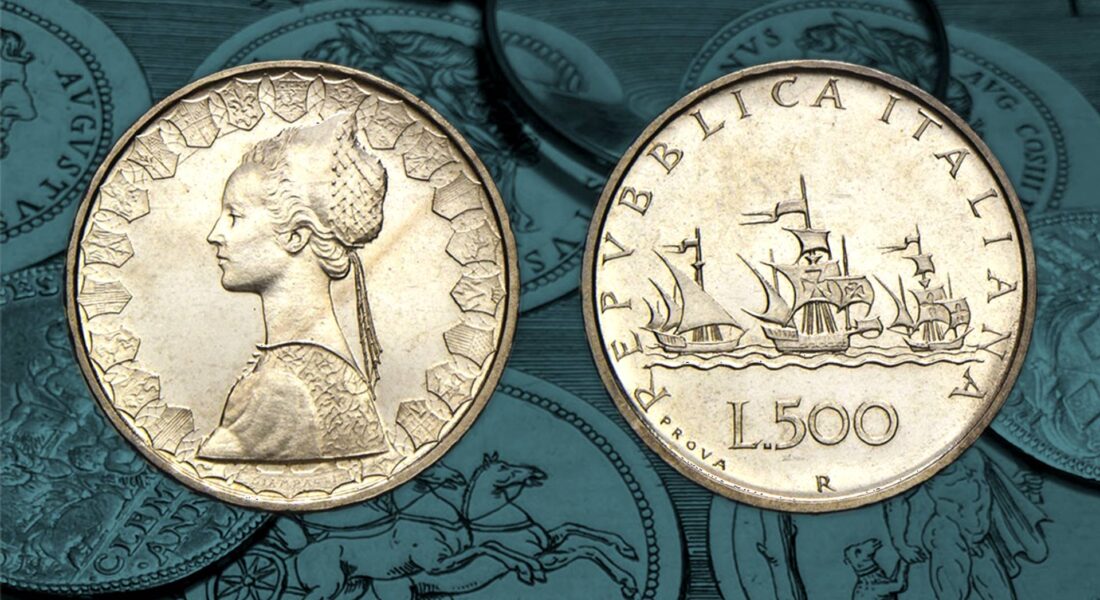 La moneta da 500 LIRE CARAVELLE, sicuri di sapere quanto vale?