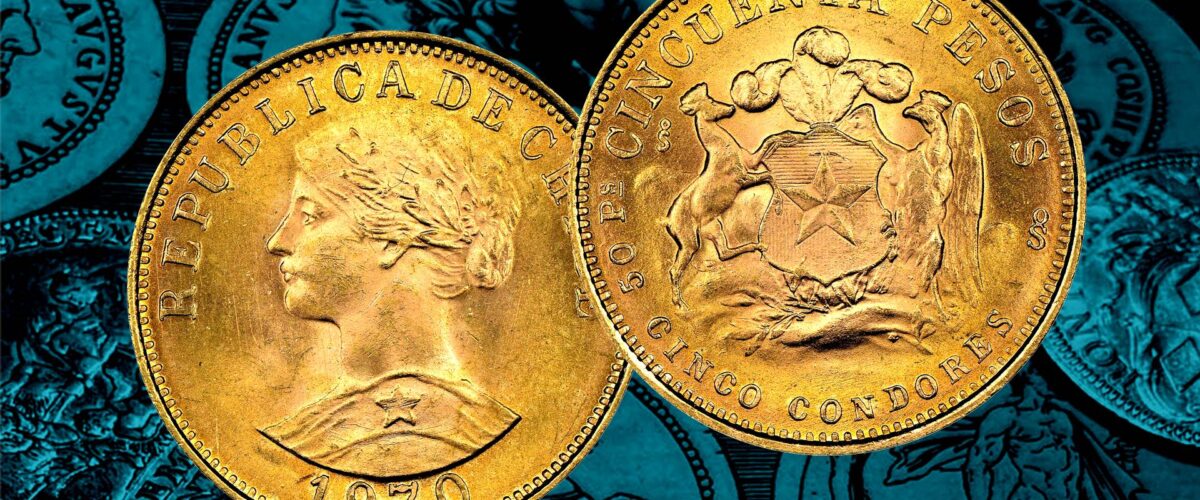 monete da investimento oro 100 50 pesos cile bullion numismatica