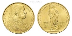 100 lire 1933-1934 Giubileo.