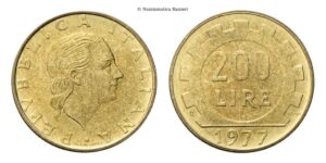 200 Lire 1977 Prova.