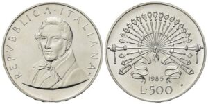 500 Lire 1985, Alessandro Manzoni.