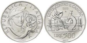 500 Lire 1989, Cancro.