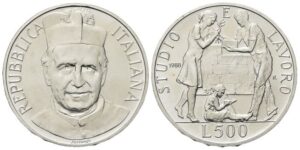 500 Lire 1988, Don Bosco.