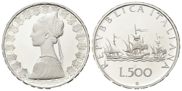 500 Lire 1986.