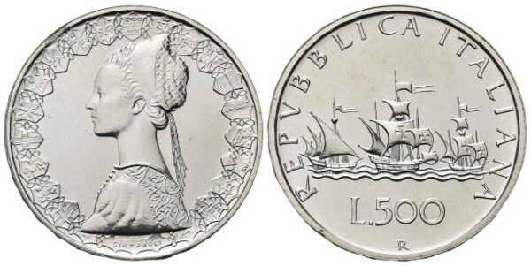 500 Lire 1968.