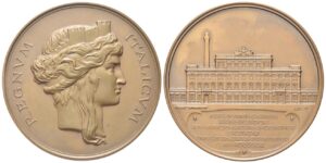 Roma - Medaglia 1927 a. V opus A. S. Motti.