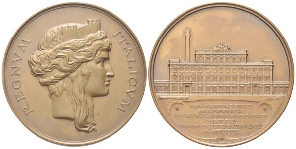 Roma - Medaglia 1927 a. V opus A. S. Motti.