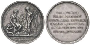 Milano - Medaglia 1802 a. X opus Manfredini.