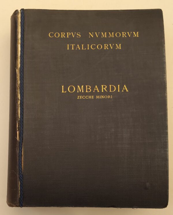 Corpus Nummorum Italicorum, Vol. IV: Lombardia - Zecche minori.