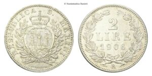 2 Lire 1906.