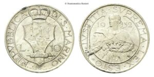 10 Lire 1932.
