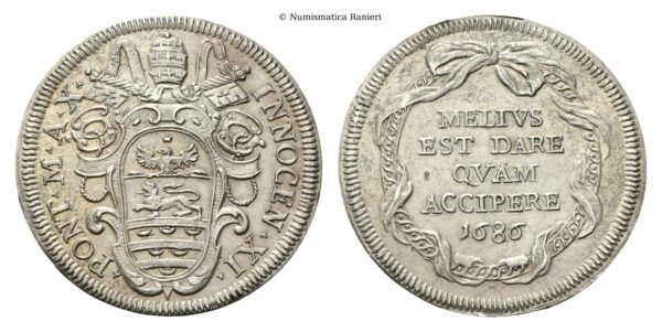 Roma - Testone 1686.