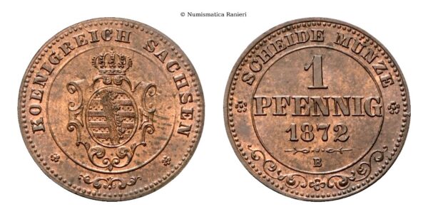 Germania - Pfenning 1872, B.