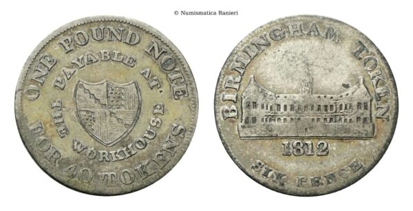 Gran Bretagna - 6 Pence Token 1812.