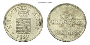 Germania - 1 N. Groschen 1852, F.