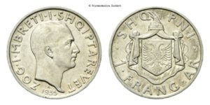 Albania - Franga 1935 Roma.