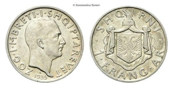 Albania - Franga 1935 Roma.