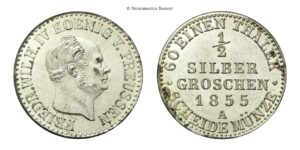 Germania - 1/2 Groschen 1855, A.
