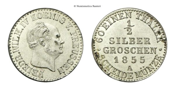 Germania - 1/2 Groschen 1855, A.