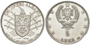 Albania - 5 Leke 1970.