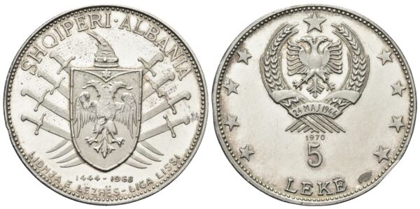 Albania - 5 Leke 1970.