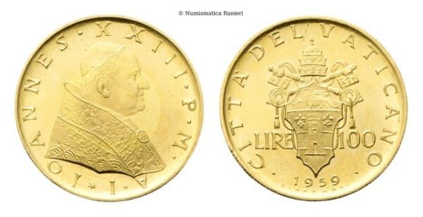 100 Lire 1959 a. I.