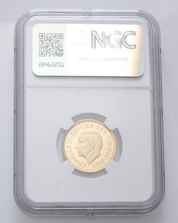GRAN BRETAGNA - Sterlina 2025 Royal Arms, Advance Releases.