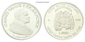 10.000 Lire 1999, V serie verso l’Anno Santo.