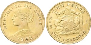 CILE - 100 PESOS (10 CONDORES)