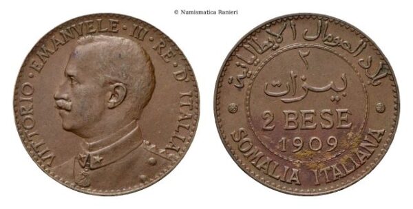 2 Bese 1909 Roma.