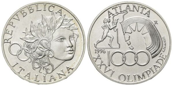1000 Lire 1996, Olimpiadi di Atlanta.