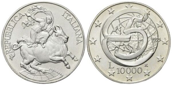 10000 Lire 1995, Conferenza di Messina.