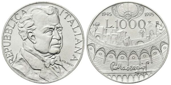 1000 Lire 1995, Pietro Mascagni.
