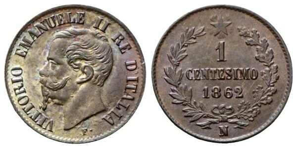 Centesimo 1862 Napoli.