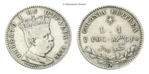 Lira 1896 Roma.