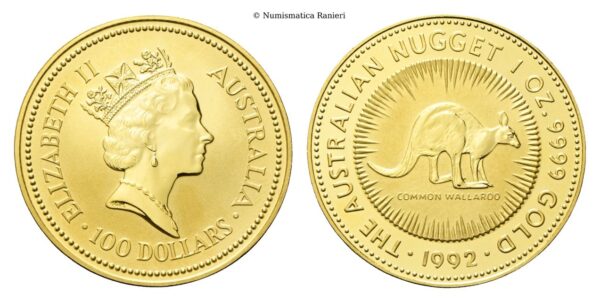 AUSTRALIA - NUGGET o KANGAROO (1 Oz)