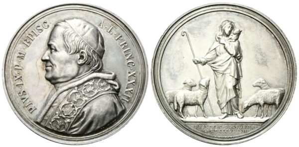 Medaglia 1877 a. XXXII opus F. Bianchi.