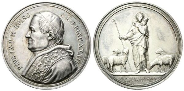 Medaglia 1877 a. XXXII opus F. Bianchi.