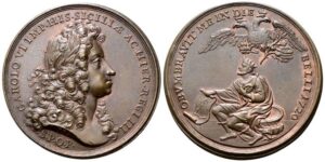 Medaglia 1720 opus A. Travani.