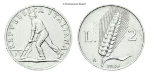 2 Lire 1946.