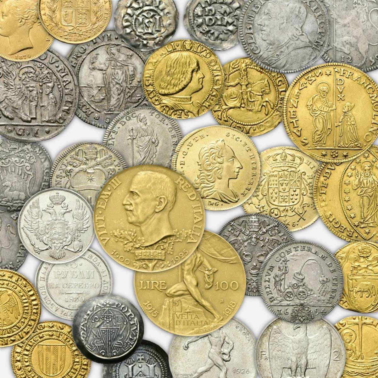 Monete del catalogo dell'Asta 21